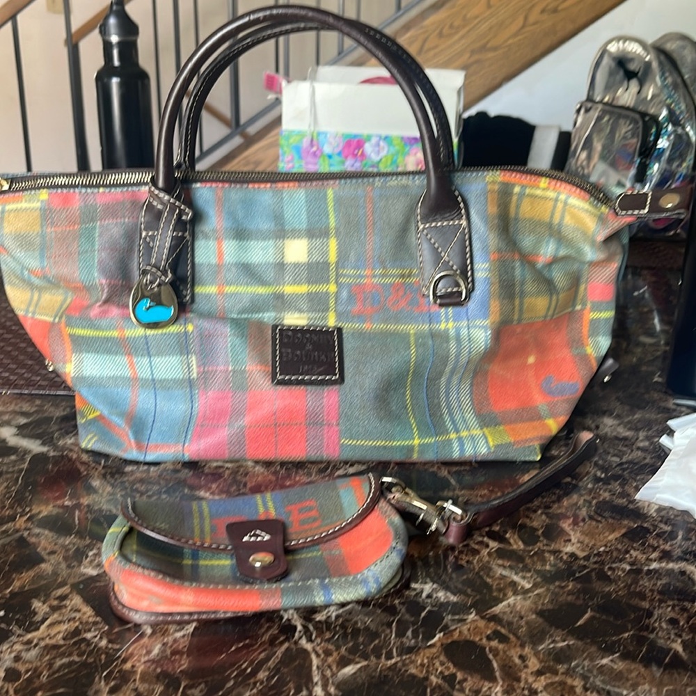Dooney  Bourke tote with wallet